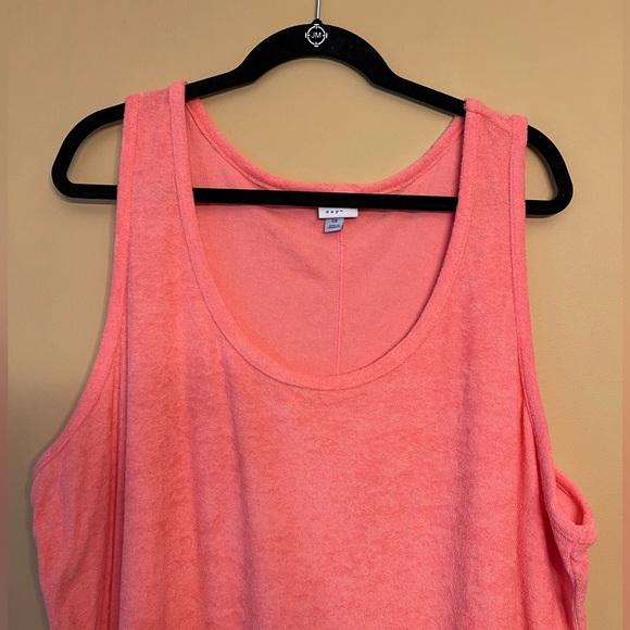 Women's Terry Tank Dress - a New Day - Plus Swim Cover Up - Picture 4 of 8